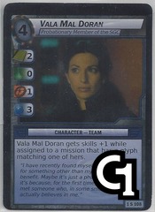 Vala Mal Doran, Probationary Member of the SGC - Foil